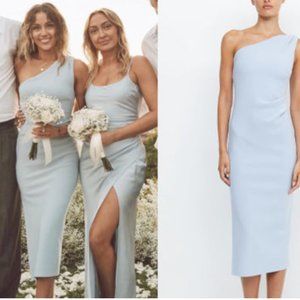 Bec + Bridge BE MINE ASYM DRESS in Sage